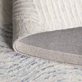 thumbnail image 6 of SAFAVIEH Pine Burke Abstract Area Rug, Light Grey/Ivory, 4' x 6', 6 of 11