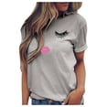 thumbnail image 1 of T-Shirt à Manches Courtes à Manches Courtes à Manches Courtes pour Femme, 1 of 6