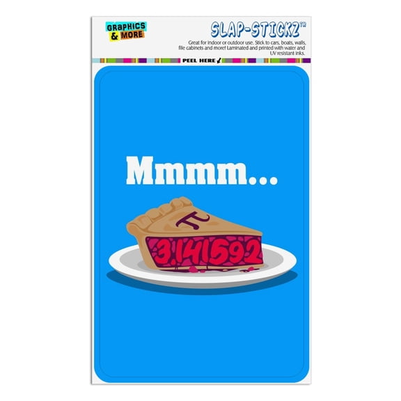 Mmm Pi Pie Math Funny Home Business Office Sign