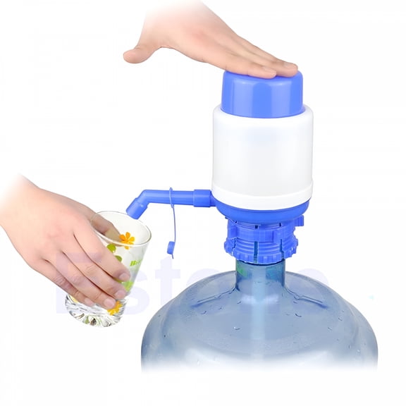 CURYMAY Water Dispenser-5 Or 6 Gallon,Water Pump for 5 Gallon Jug,Manual Hand Pressure Drinking Fountain Pressure Pump Water Press Pump with An Extra Short Tube and Cap Fits Most Water Dispenser