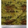 thumbnail image 1 of Soimoi Poly Georgette Fabric Leaves & Texture Fabric Prints By Yard 42 Inch Wide, 1 of 2