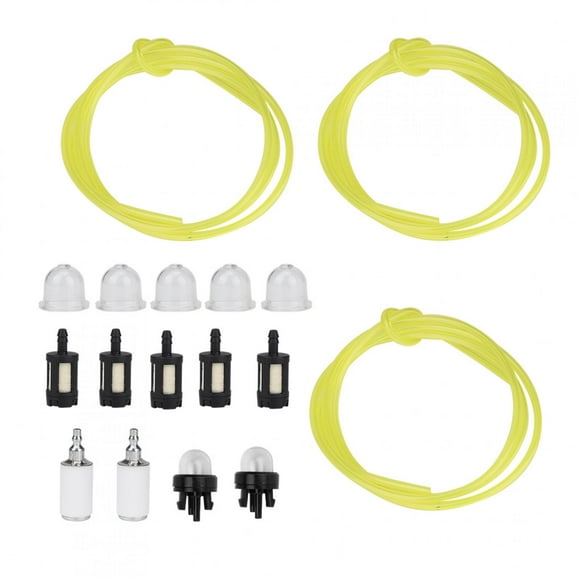 LAFGUR 1.5 Meters 3 Sizes Gas Petrol Fuel Line Hose, Gas Oil Tube Pipe With Snap In Primer Bulb And Fuel Filter