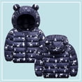 thumbnail image 2 of AAOMASSR Baby Jacket Toddler Boys Girls Winter Coats with Bear Ear Hood Christmas Jacket Puffer Down Jacket Warm Outerwear, 2 of 5