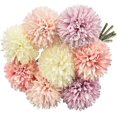 thumbnail image 1 of 8 Pieces Artificial Flowers 4 Colors Artificial Hydrangea Flowers Artificial Gift, 1 of 5
