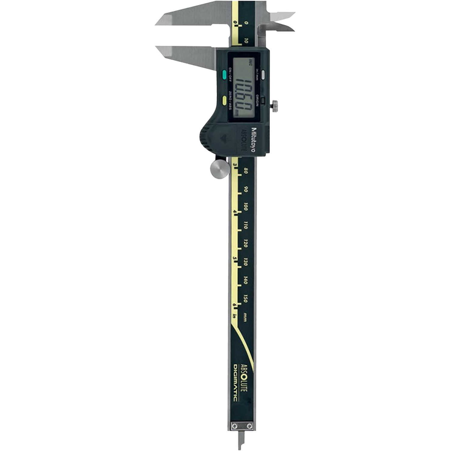 Mitutoyo Absolute Digimatic Calipers, Stainless Steel, SPC - 1 EA (504-500-171-30)