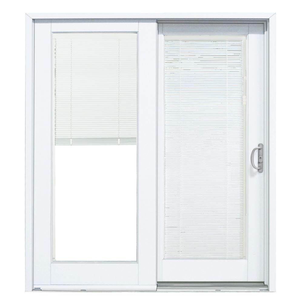 blinds inside sliding glass door