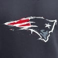 thumbnail image 3 of Men's Navy New England Patriots Splatter Logo Pullover Hoodie, 3 of 4
