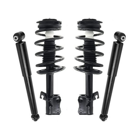 Front and Rear Suspension Strut and Shock Absorber Assembly Kit - Compatible with 2007 - 2012 Nissan Sentra 2008 2009 2010 2011