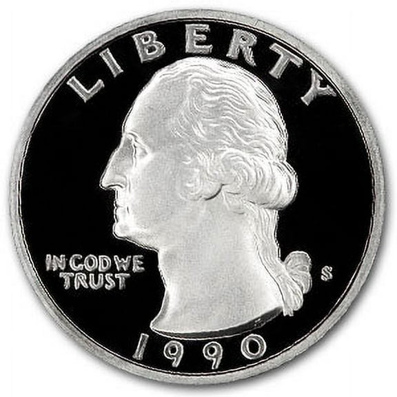 1990-S Washington Quarter Gem Proof