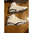 thumbnail image 4 of Ni - ke Air Jordan 6 Retro 'White Midnight Navy' Men's Size 11 [CT8529-141], 4 of 5