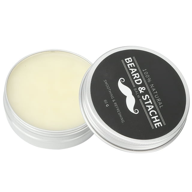 Crema Para El Cuidado De La Barba, Crema Para El Cuidado De La Barba Protege La Barba Reduce La Picazón Cera Para La Barba Ingredientes Naturales Calmante 2.1 Oz Para Nutrir La