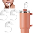 thumbnail image 1 of 4pcs Anti Wrinkle Straw Topper Compatible With Stanley Tumbler, 1 of 5