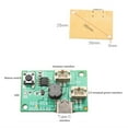 thumbnail image 4 of deevoka 4xDIY USB Humidifier Circuit Board 36x25mm for Self Invented DIY 4 Pcs, 4 of 9