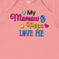thumbnail image 4 of Inktastic My Mamaw and Papa Love Me with Hearts Boys or Girls Baby Bodysuit, 4 of 5