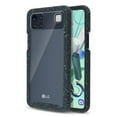 thumbnail image 2 of Splash Hybrid Case for Cricket Grand Lg K92 5G - Highly Transparent Clear / Black, 2 of 9