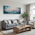 thumbnail image 3 of Large White Trees of Life Canvas Wall Art, Creative Trees Decor Painting Canvas Print for Living Room, Bedroom, Office Decorations, Gifts for Men, 3 of 7