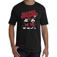 thumbnail image 2 of Mens Steamboat Willie T-Shirt - Vintage Classic Romance Cartoon Shirt, Black Medium, 2 of 3