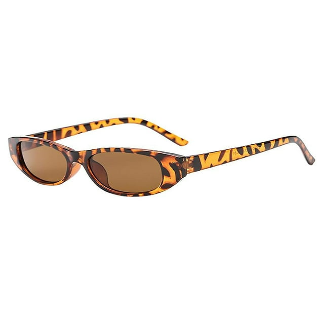 Gafas de sol HUOGUO Retro Vintage Clout Cat Rapper Ovaladas Unisex