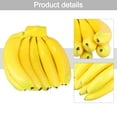 thumbnail image 4 of Artificial Fruits Simulation Fake Bananas Model Decorative Plastic Fake Fruits Realistic Display Photo Prop Home Decor 20x17CM Smile Home, 4 of 9