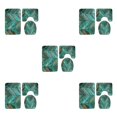 thumbnail image 1 of Maytalsory 1/2/3/5 Comfortable And Durable Bath Rug - Enjoy Luxurious Bath Experience Fashionable Fashion Bath Mat Set Q190816-B015 5PCS, 1 of 6