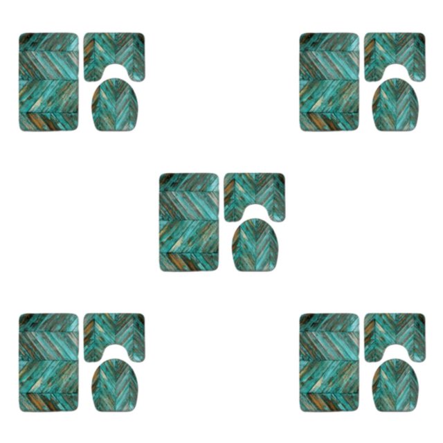 Maytalsory 1/2/3/5 Comfortable And Durable Bath Rug - Enjoy Luxurious Bath Experience Fashionable Fashion Bath Mat Set Q190816-B015 5PCS