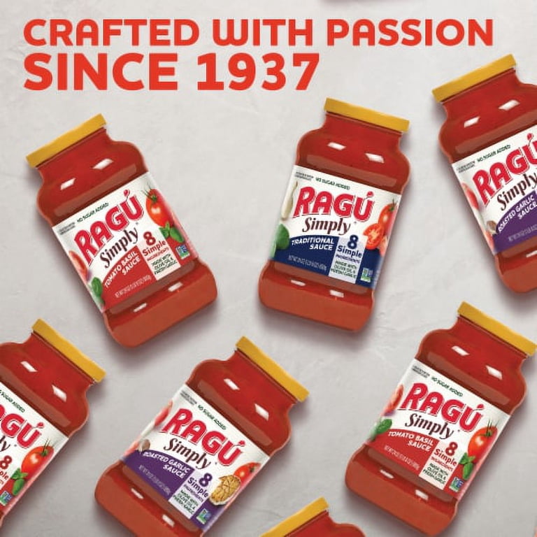 2X - Ragu Simply Tomato Basil Pasta Sauce - Walmart.com