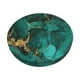 thumbnail image 1 of Balery Green Gold Glitter Fundas de asiento para taburete de bar redondo de tela de terciopelo ajustables que protegen de arañazos y manchas para sillas de 14 a 17 pulgadas.-14 inch, 1 of 7