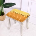 thumbnail image 6 of FOR U DESIGNS Sunflower Dot Print Stool Covers Rectangle 2 Pcs Comfortable Counter Bar Stools Cover Washable Stool Upholstered Protector Slipcover Bench Seat Protector, 6 of 9