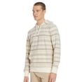 thumbnail image 3 of Men's Hurley Striped Terry Pullover Hoodie Color: Iron Ore Size: XXL, 3 of 4