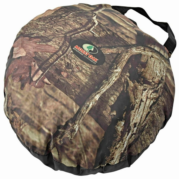 Mossy Oak Mo Heat Seat Shrd Foam Cam/Blk MOCUST103