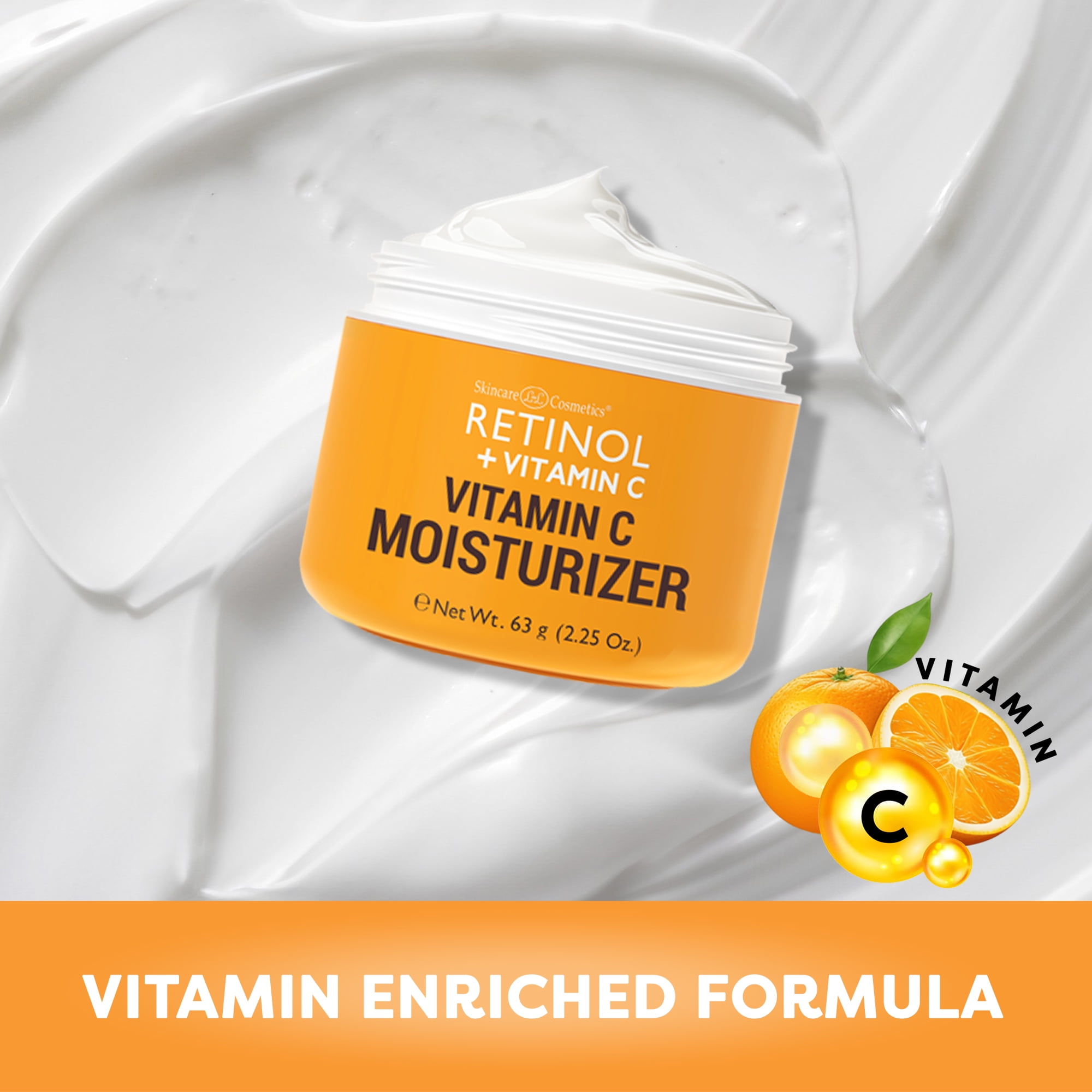 Retinol and Vitamin C Face Moisturizer – Hydrating Anti-Aging Cream