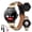 Black, variant on LUOMATE Military Smart Watch for Men with 1.43" AMOLED Screen - Fitness Tracker with Bluetooth Call & Answer, 100+ Sport Modes, IP68 Waterproof, Compatible with Android & iOS (Black)