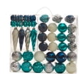 thumbnail image 3 of Nearly Natural Holiday Deluxe Shatterproof, 39 Count Christmas Tree Ornament Box Set, Re-Useable Container, Assorted, 3 of 5
