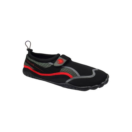 Mens Vapor Glove Shoes - Body Glove Mens Seek Water Shoe (Black/Fiery Red, 10)