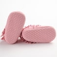 thumbnail image 5 of 0-18M Baby Girls Soft Sole Tassels Boots Infants Princess Dress Shoes, 5 of 6