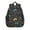 Game Controller Black-1, variant on Game Controller Blue Pattern Backpack for School, Cute School Bag with Adjustable Shoulder Straps and Padded Back, 15"x11.42"x5.5"