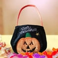 thumbnail image 6 of Mornei Halloween Trick or Treat Bag Kids Gifts Bag Multipurpose Halloween Candy Basket Single Pumpkin, 6 of 9