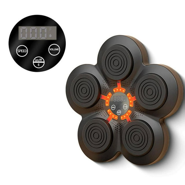 Tapis de Frappe pour Machine de Boxe, Cible de Réaction Murale Cible Électronique de Sport Musique Entraîneur de Boxe pour Arts Martiaux Seulement Machine de Boxe