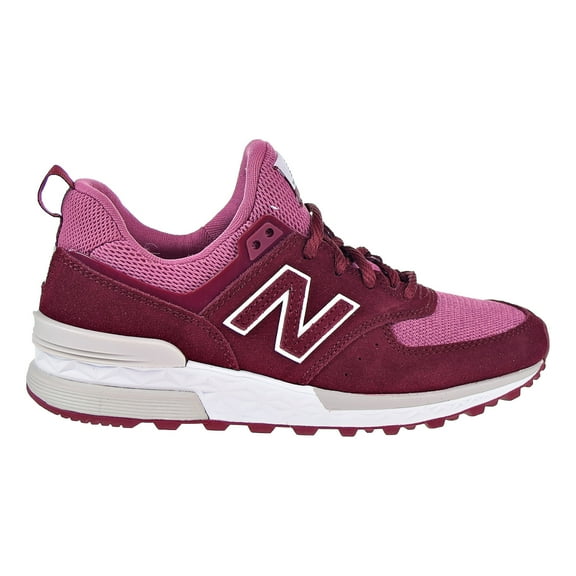 New Balance 574 Sport Women's Shoes Burgundy/White ws574-snf