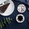thumbnail image 5 of FMSHPON Paris France Decor Eiffel Tower Set of 6 Round Coaster for Drinks, Absorbent Ceramic Stone Coasters Cup Mat with Cork Base for Home Kitchen Room Coffee Table Bar Decor, 5 of 5
