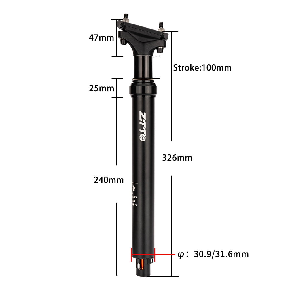Dropper Post How To Measure Bike Seat Tube Bicycle Seat Post