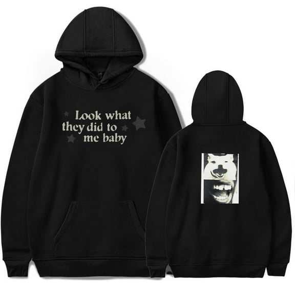 Daniel Caesar LOOK WHAT THEY DID TO ME Hoodies Merch Women Men Long sleeve Fashion Casual Hooded Sweatshirts