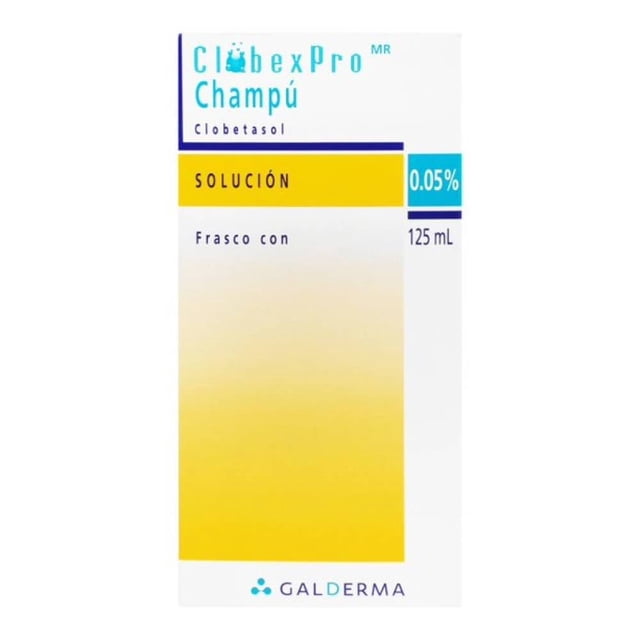 Shampoo Clobex Pro solución 0.05 % 125 ml