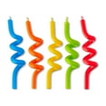 thumbnail image 3 of Multicolor Curly Birthday Candles, 5 Pieces, by Way To Celebrate, 3 of 6
