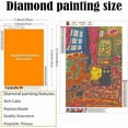 thumbnail image 2 of Diamond Art Painting Kits-Black Cats Diamond Art Kits for Adults,5D Diamond Painting Kits,Full Round Diamond Arts Diamond Art Kits,Craft Home Wall Art Deco-12x16inches, 2 of 6