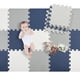 18pcs Puzzle Baby Playmat, EVA Foam Play Mat Crawl Floor Mat, Assembled Size 71.46" x 31.42" - image 1 of 7