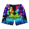 thumbnail image 5 of Geometry Dash Boys Swim Trunks Quick Dry Swim Shorts Kids Bathing Suits Boy Swimsuit Swimwear, 5 of 7