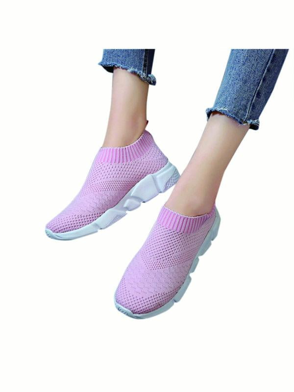 knitted sock trainers womens
