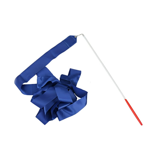 Varitas de cinta barra giratoria de iris suministros de fiesta de cumpleaños serpentinas de baile de gimnasia Goodie para Azul Type3 NO3 Naiovety