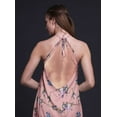 thumbnail image 4 of Bimba Robe Dos Nu pour Femmes, Col Licou, Tenue de Plage, Vacances d'Été, Petite Taille, 4 of 6